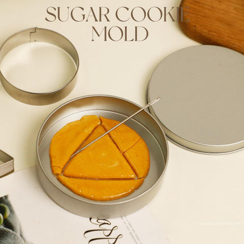 Kairsya Dalgona triangle cutter creates bold geometric cookies with clean edges