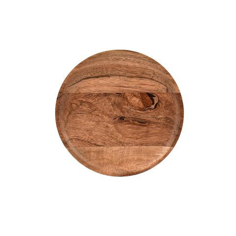 Kaizen Casa acacia plate set arranged for rustic charcuterie and serving