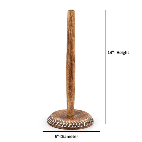 Kaizen Casa mango wood texture close-up highlights durable craftsmanship.