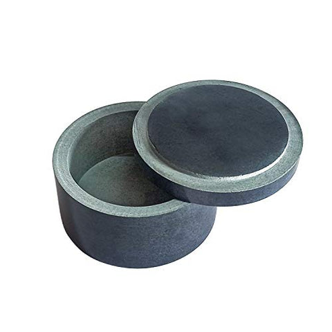 Kaizen Casa natural stone salt box lid shown for easy access and protection.