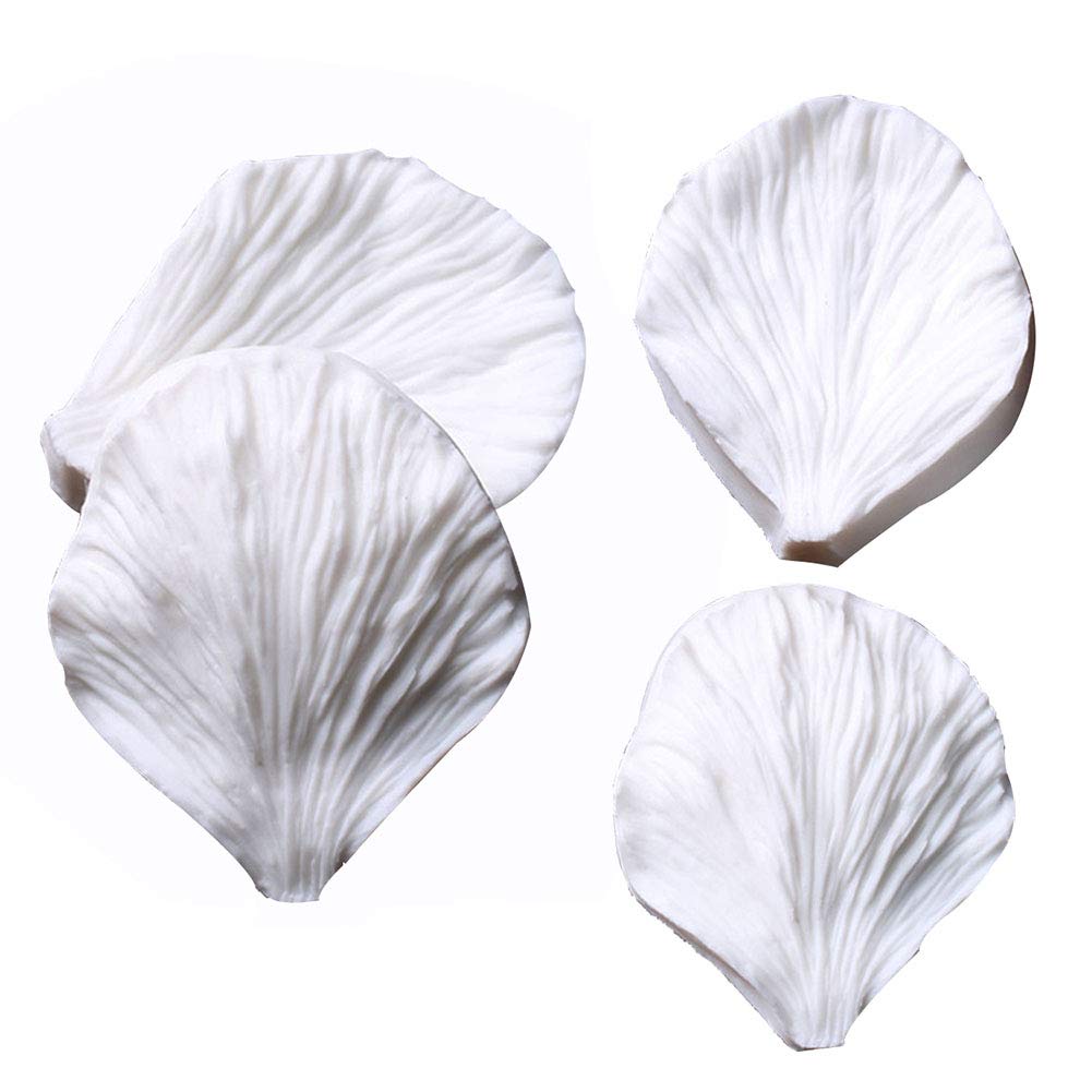 KALAIEN gumpaste peony flower mold for realistic sugarpaste petals