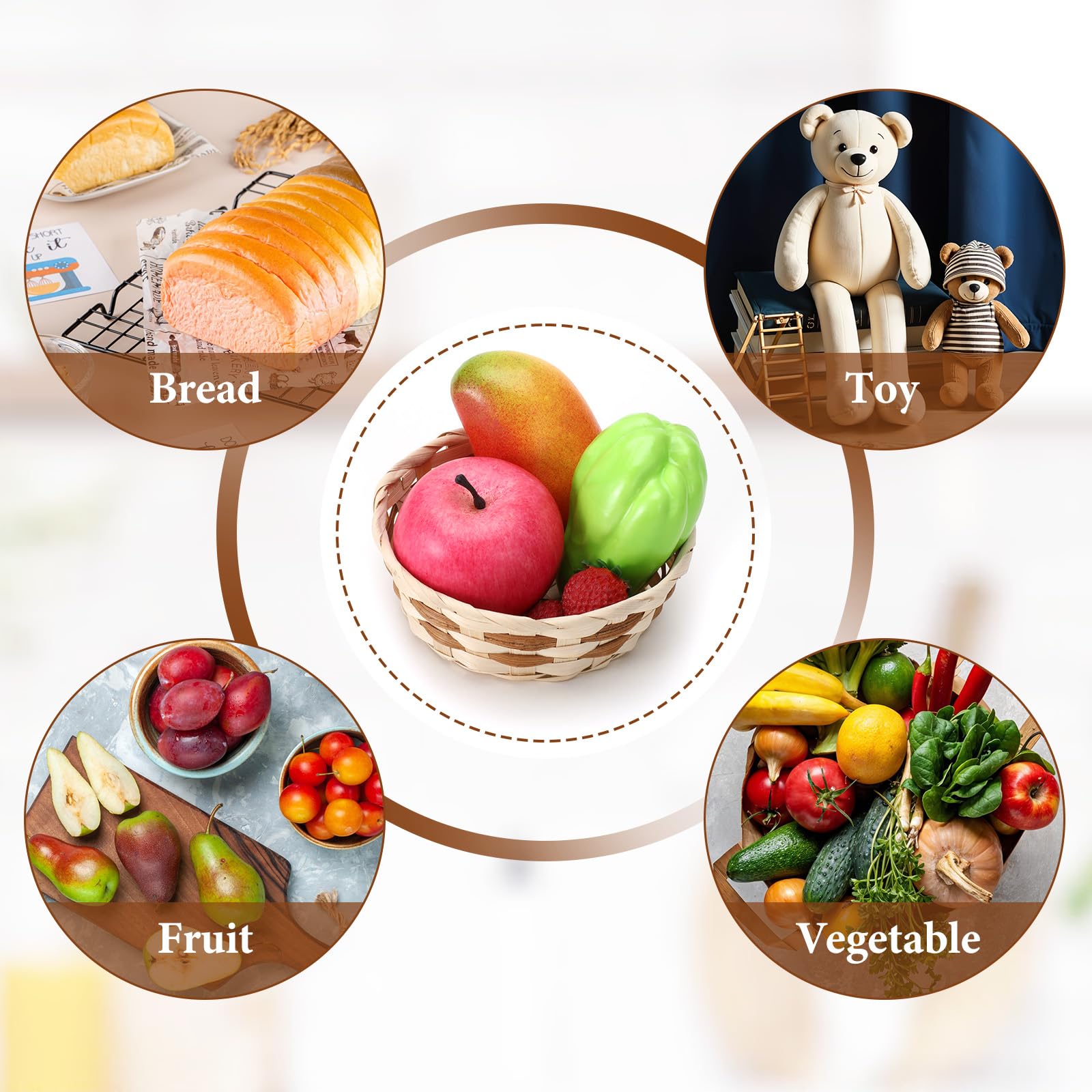 Kalione eco-friendly bamboo basket features durable craftsmanship for daily use.