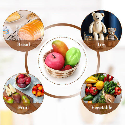 Kalione eco-friendly bamboo basket features durable craftsmanship for daily use.