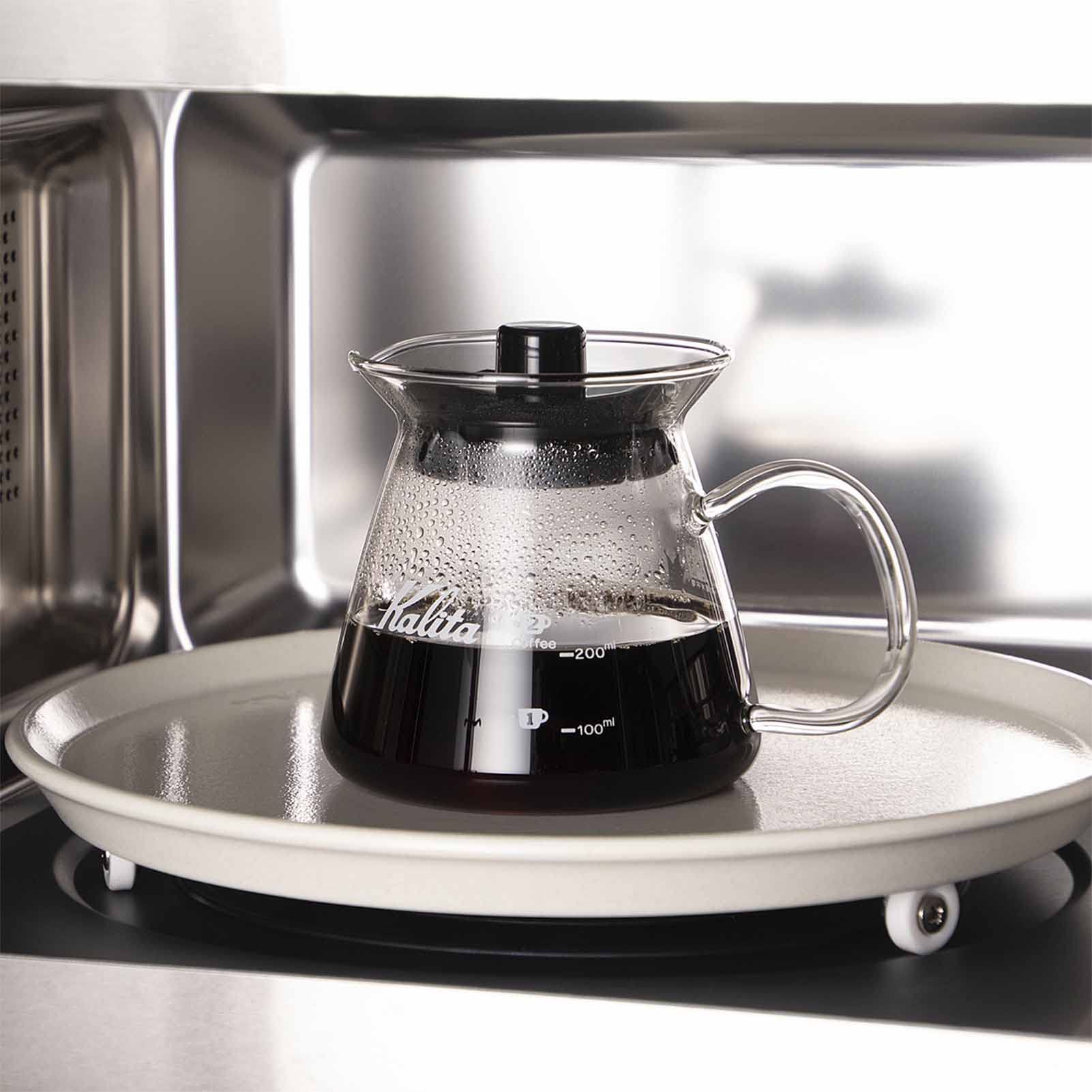 Kalita sleek rim design enhances comfortable pouring