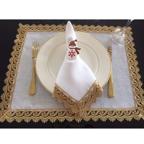 Kalopro Christmas table decor snowman brings seasonal charm to settings.