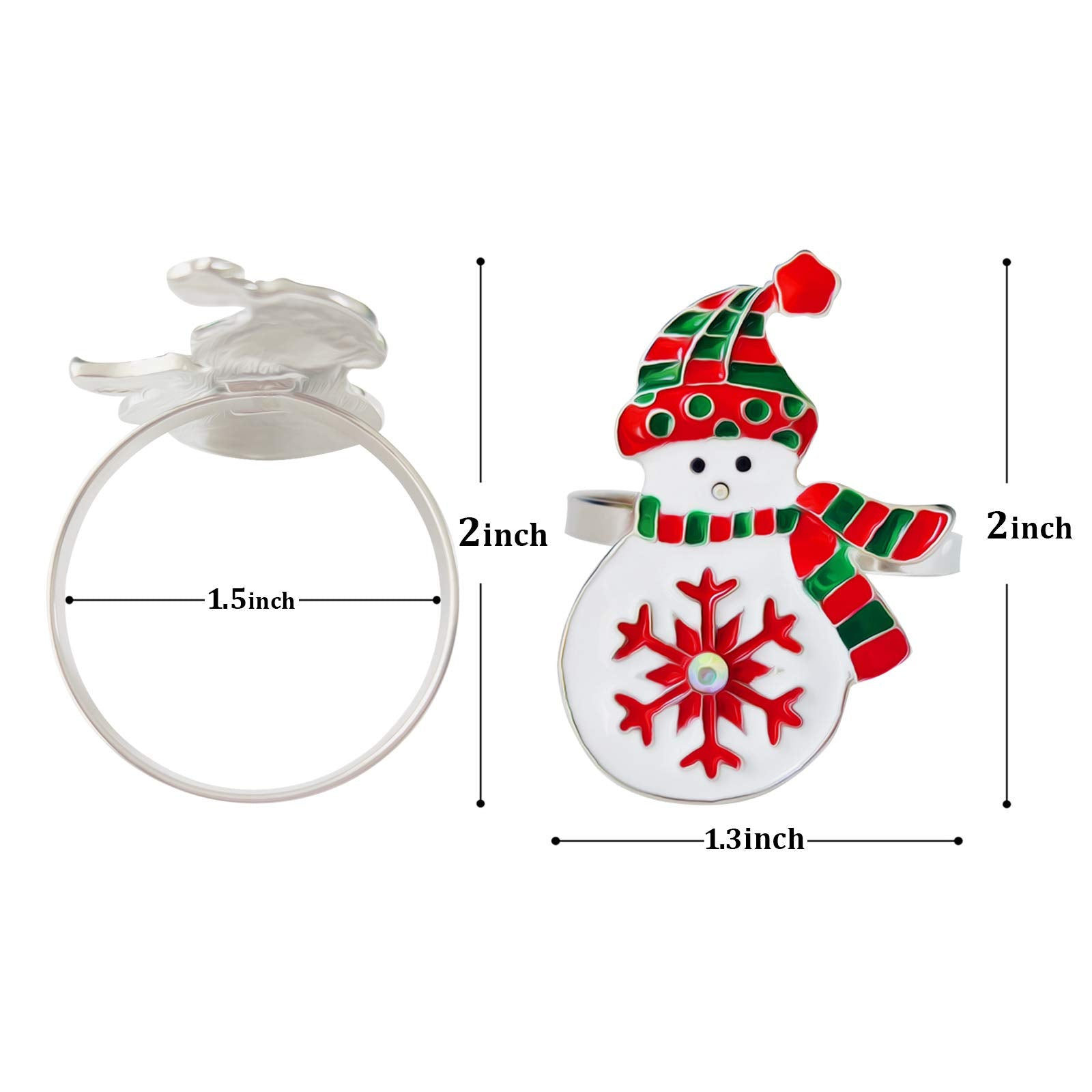 Kalopro dinner party table accessory complements holiday color schemes.