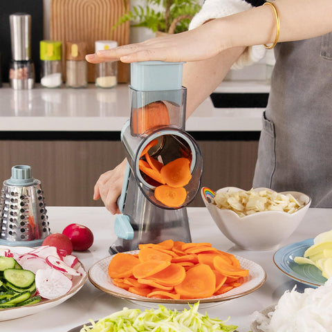 KalraMay multi-use grater handles vegetables and fruits with ease