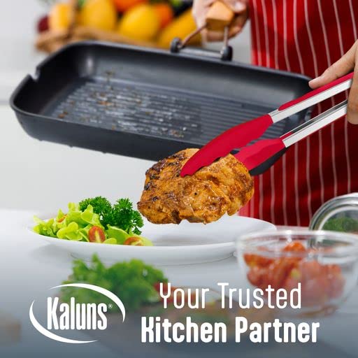 Kaluns silicone spatula set dishwasher-safe for easy cleanup