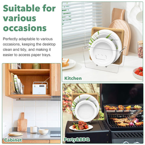 KALYLOC countertop organization solution ready for kitchen or serving areas.