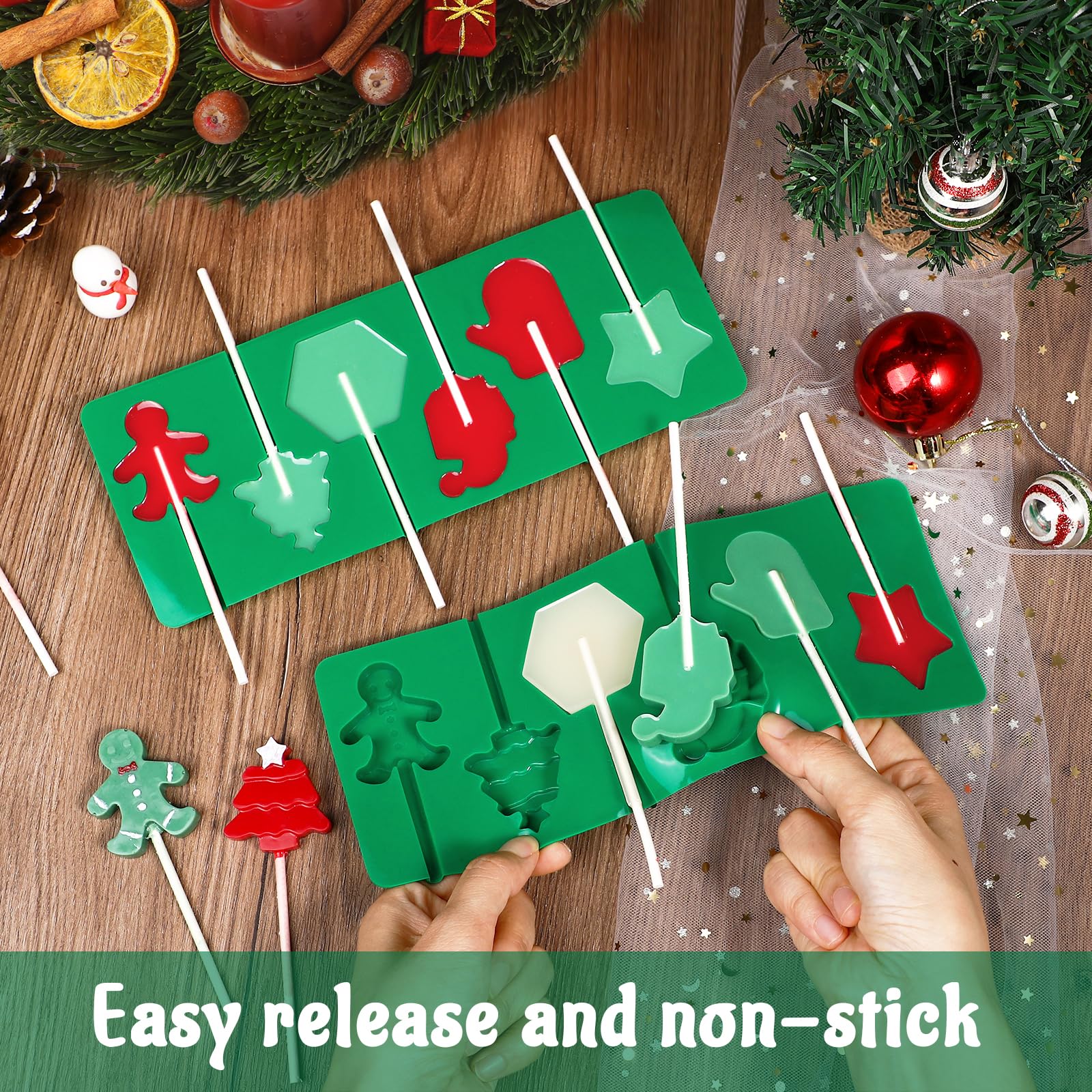 Kamehame 100 paper sticks included for clean candy making