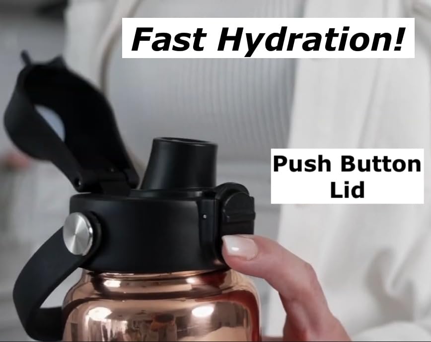 Kamojo bottle lid: secure flip-lock for leak-proof drinking.