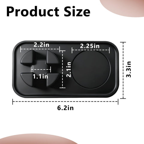 Kamrexi tamping mat highlights food-grade silicone for safe, odorless coffee prep