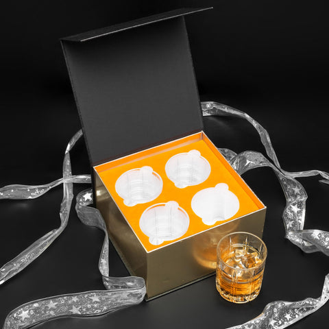 KANARS Crystal Whiskey Glasses with flared mouth enhance aroma and ease.