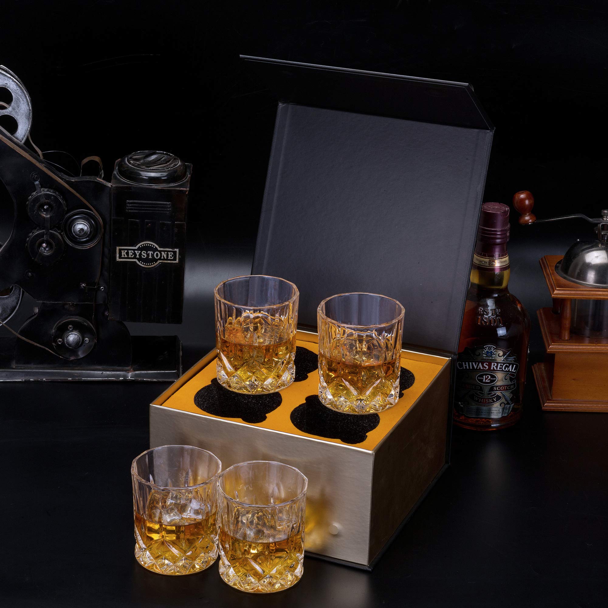 KANARS elegant gift box packaging for whiskey lovers