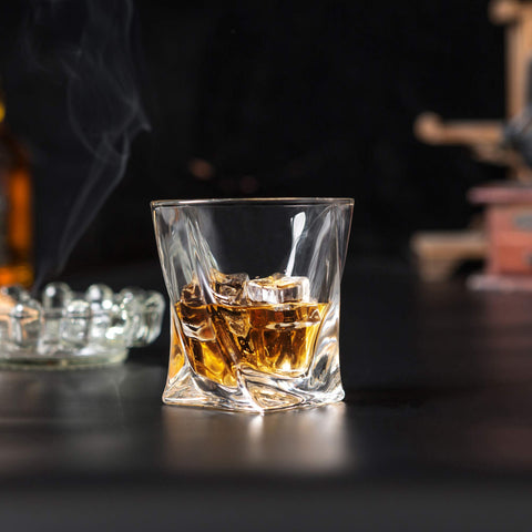KANARS solid durable base prevents tipping during relaxed whiskey moments.