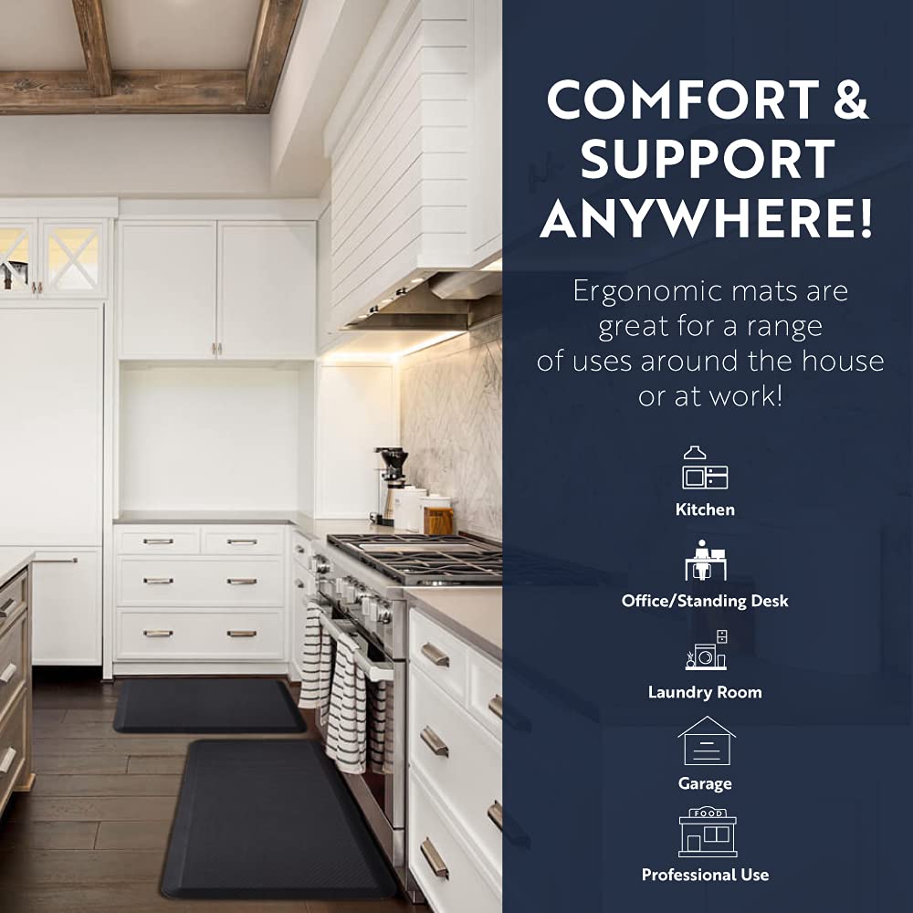 KANGAROO pet-friendly, durable kitchen mat suitable for busy households