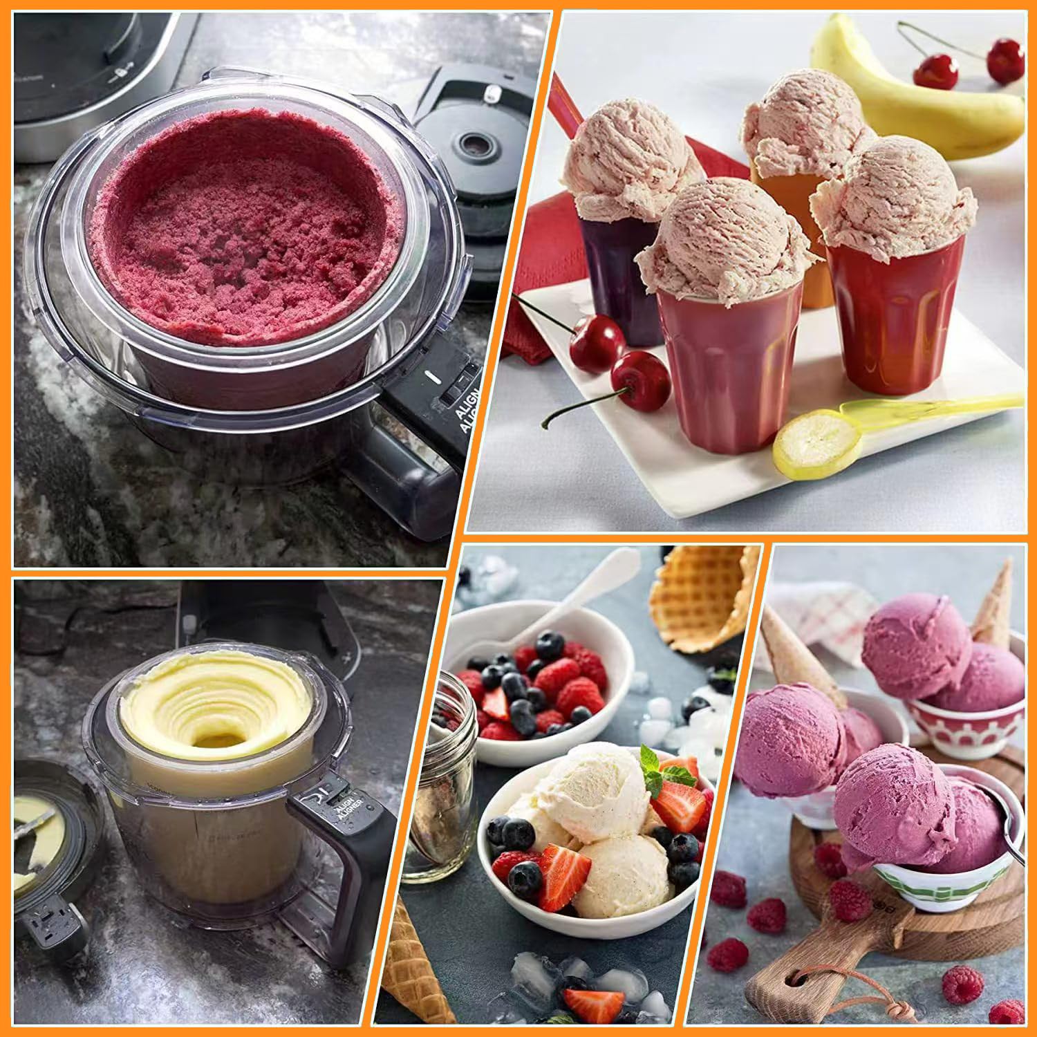 Kangbo crack-resistant freezer-safe containers keep desserts fresh longer.