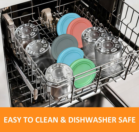 Kangbo top-rack dishwasher-safe pints simplify cleanup between batches.