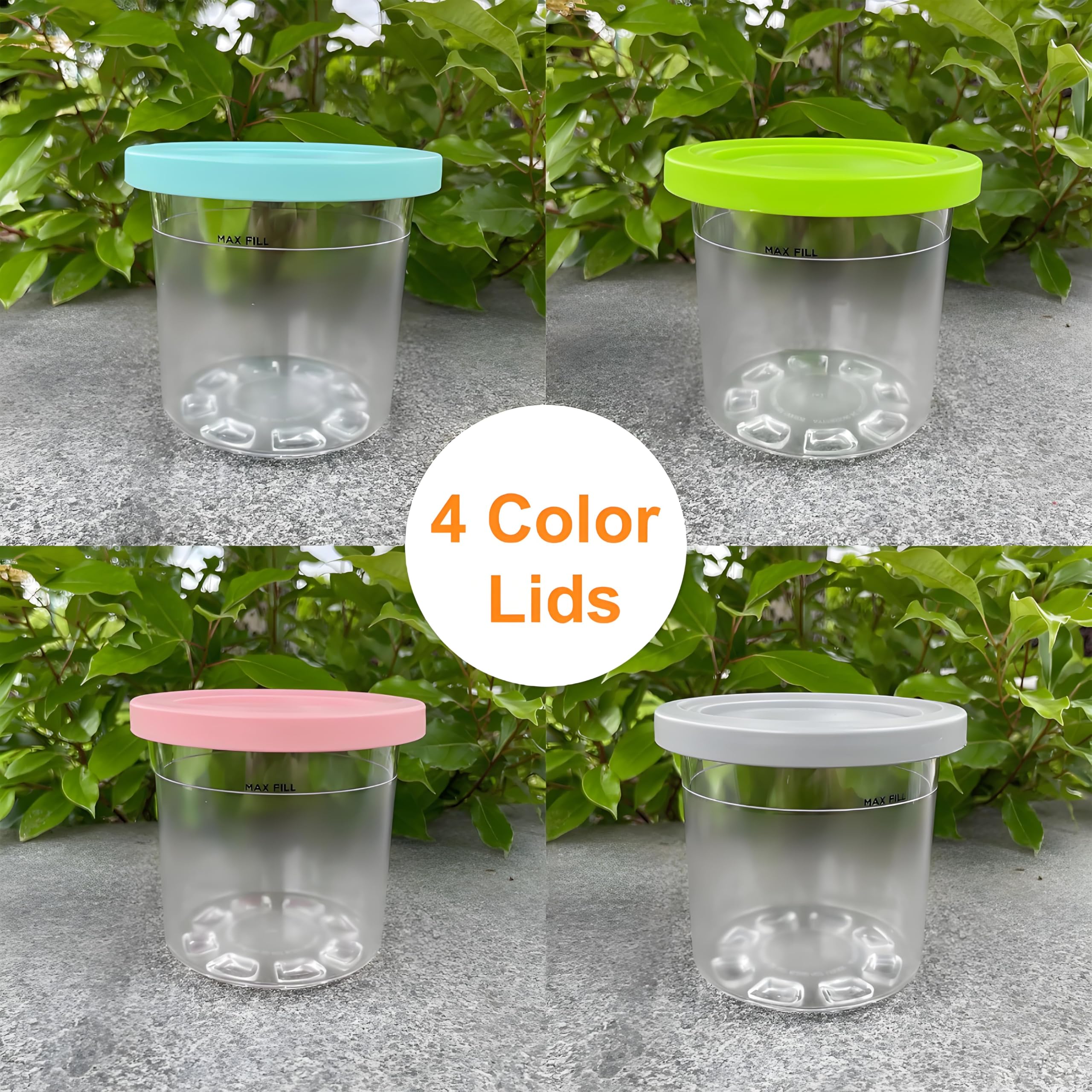 Kangbo reliable storage for homemade treats like ice cream and shakes.