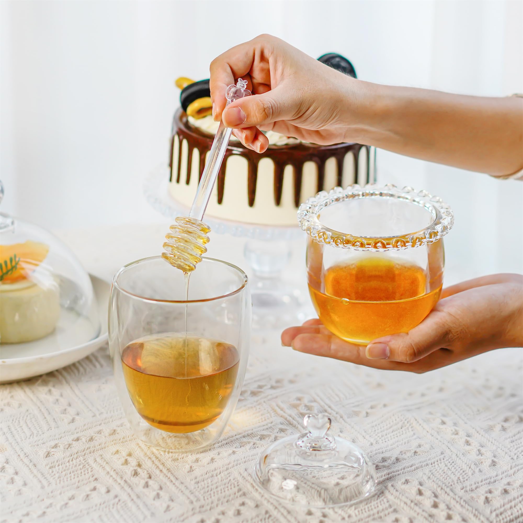 Kanpura easy-clean honey jar designed for quick maintenance