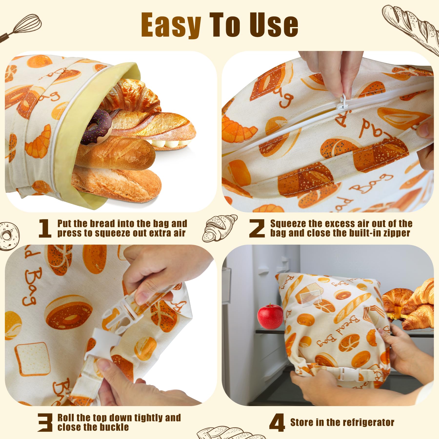 kanuoc extra-large bag doubles as a tote for groceries.