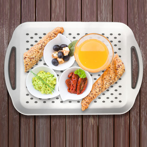 KAQAHIDO eco-friendly plastic and silicone tray designed for everyday use.