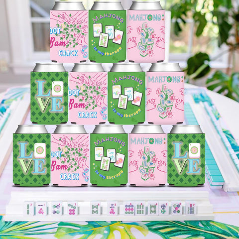 KARAQY 12-piece can cooler set for events