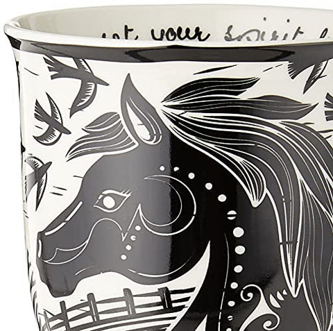 Karma Gifts gift-ready mug with sturdy handle, ready for gifting.