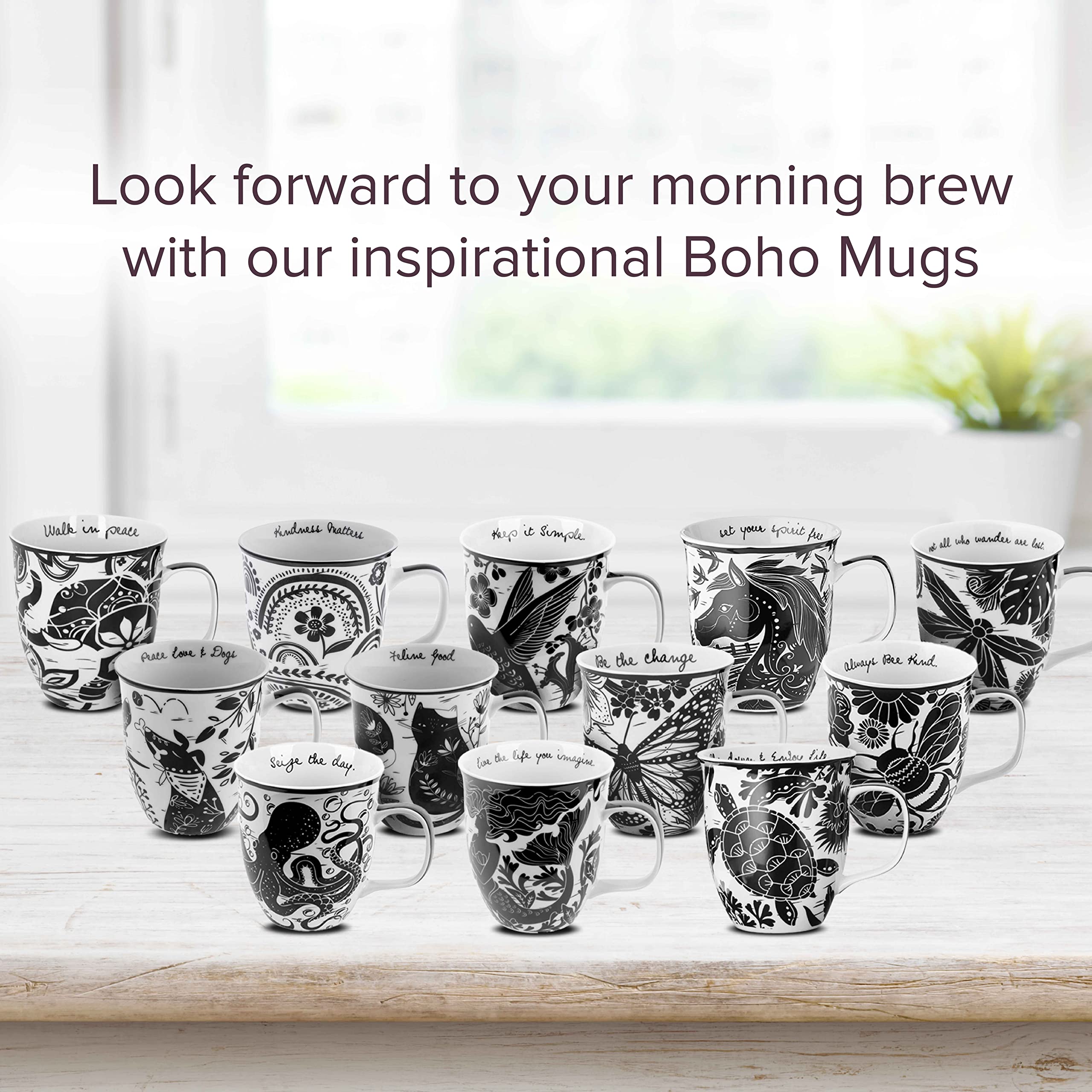 Karma Gifts large 14oz mug, perfect for coffee or tea lovers.