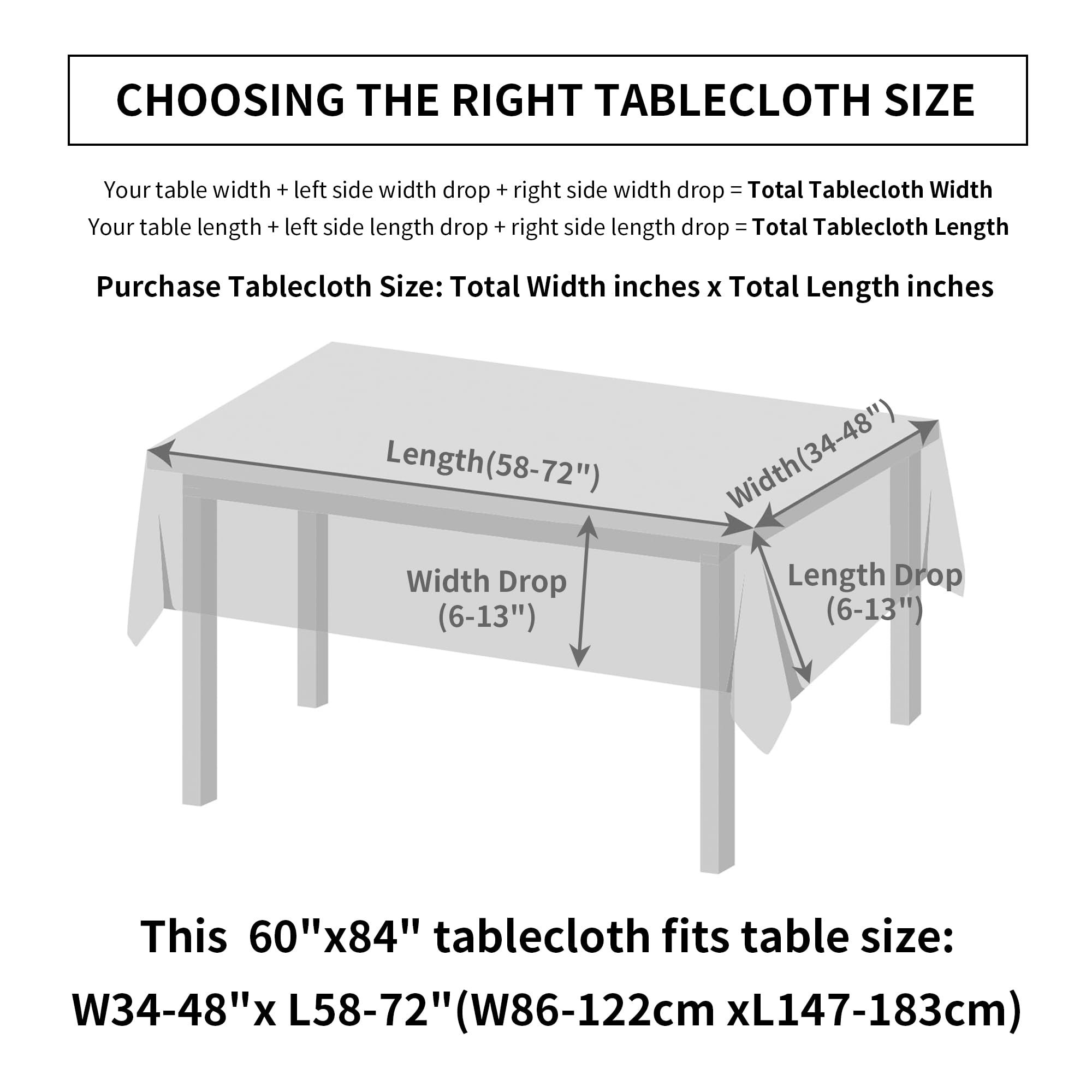 Karseteli machine-washable tablecloth simplifies post-dinner cleanup.