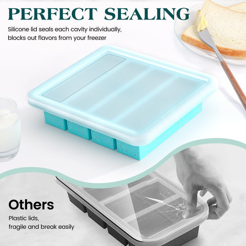 KASHME butter mold nonstick-release enables easy butter extraction