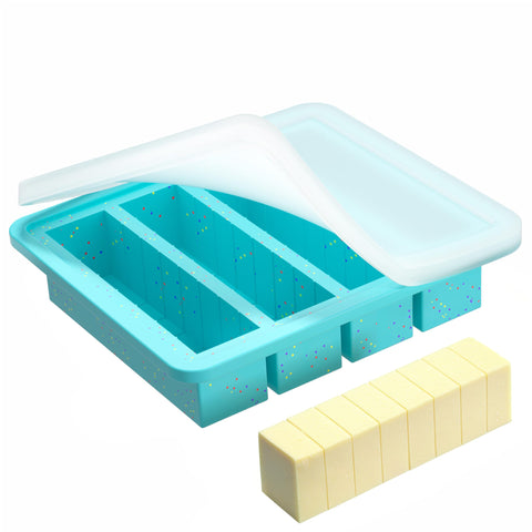 KASHME butter mold with stainless-steel-frame for stable, mess-free filling