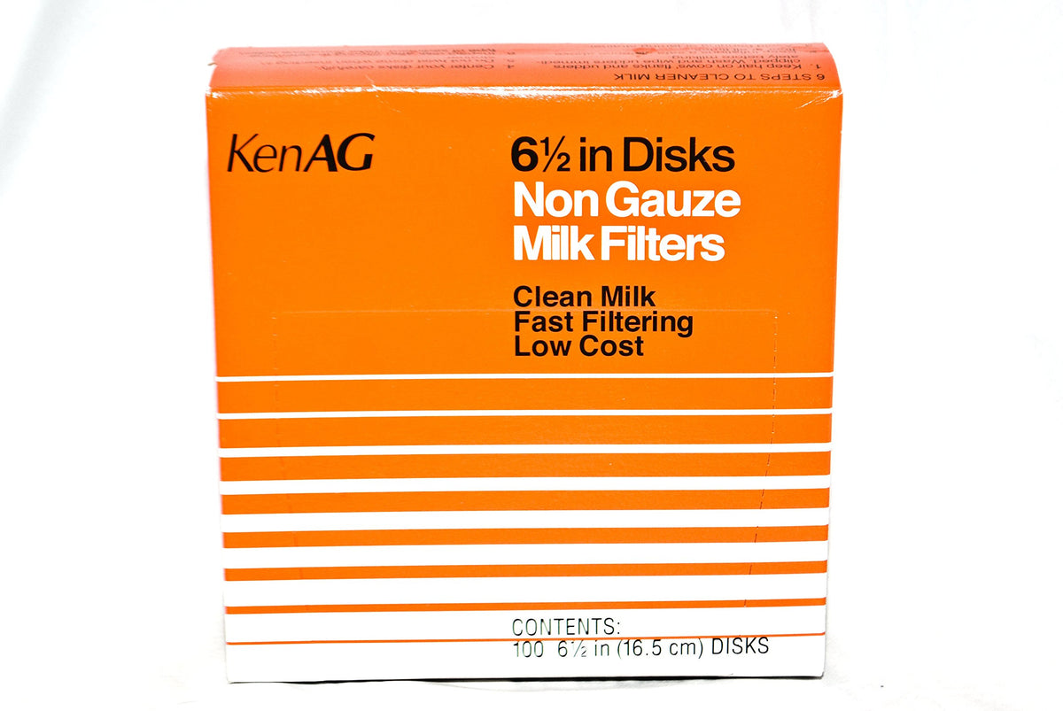 KASIYLUX milk filter disks D110 100pk for clean filtration in dairy and kitchen