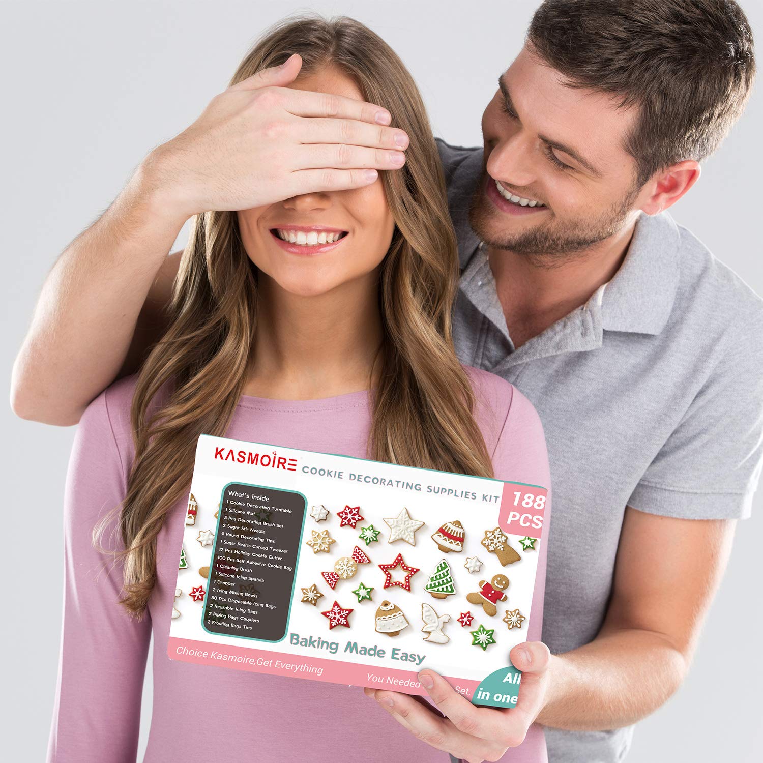 Kasmoire beginner-friendly decorator set ideal for home bakers