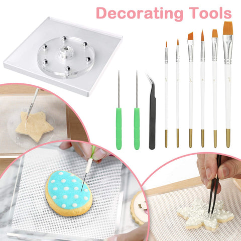 Kasmoire piping tips for clean lines and textured designs