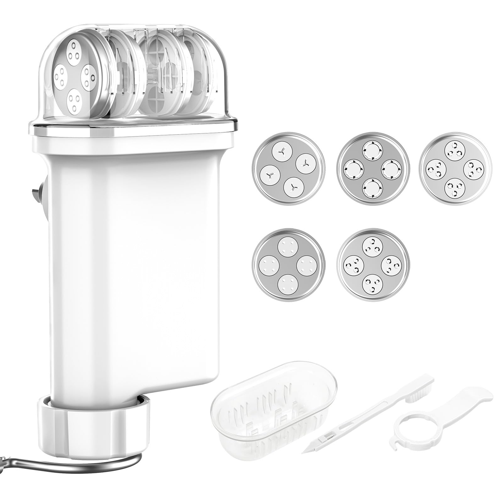 KassunKoch pasta attachment macaroni mold for baked dishes