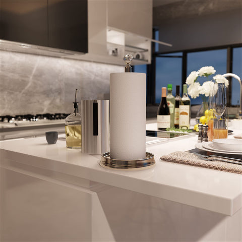 Kasunto anti-rust steel finish maintains shine on everyday kitchen tasks