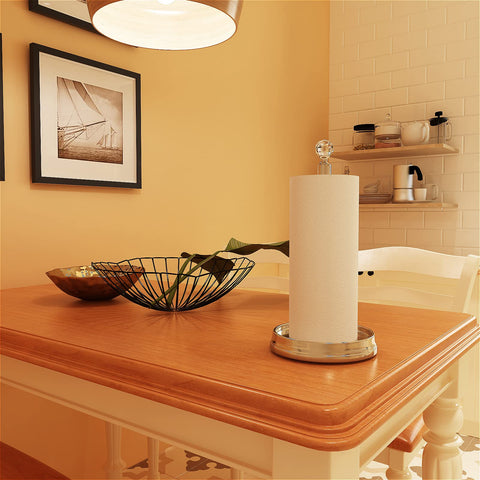 Kasunto crystal-top towel holder suitable for dining tables, counters, or garages