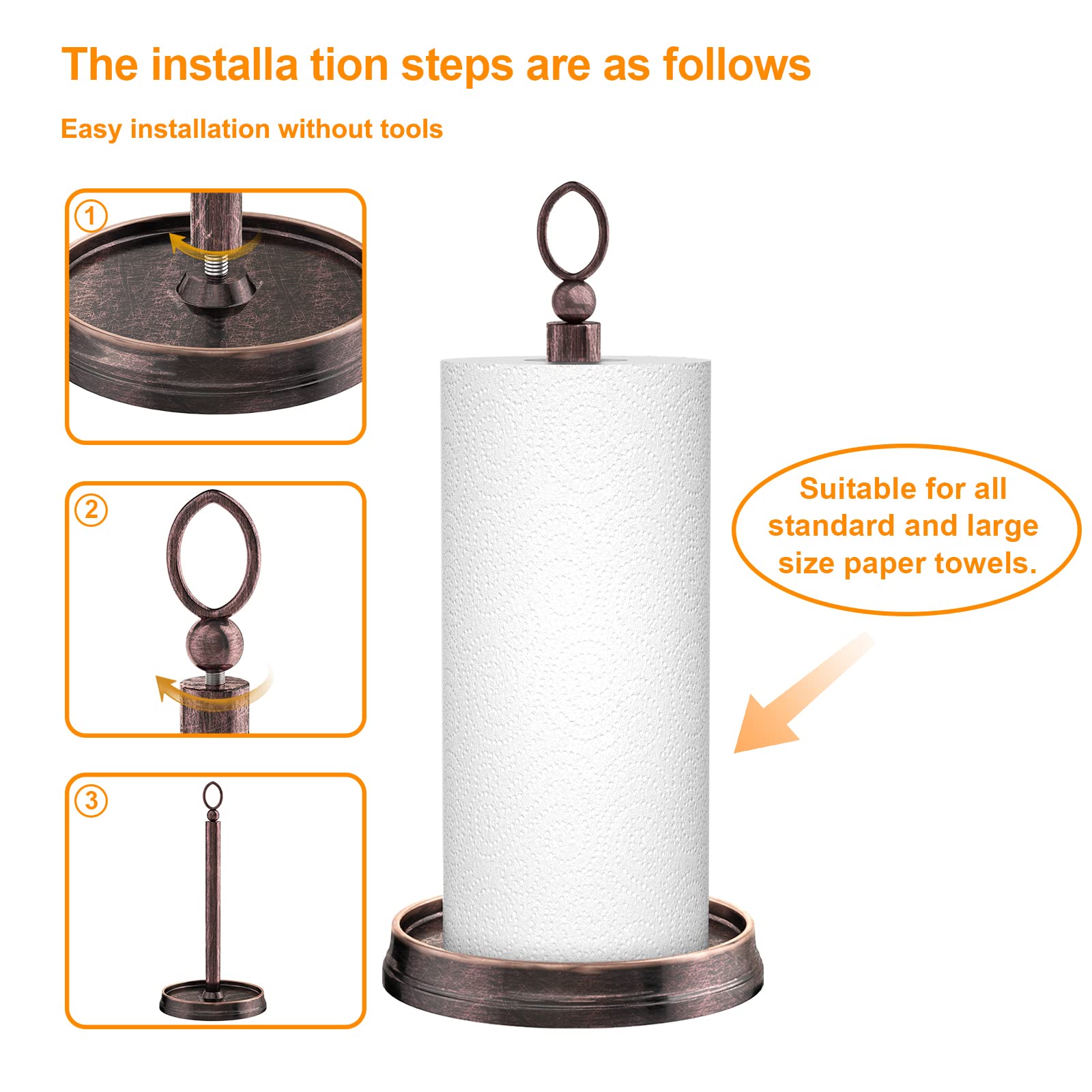 Kasunto base includes a PU pad to prevent scratches and slipping.