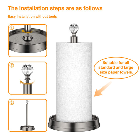 Kasunto weighted base protects surfaces and prevents slipping during use
