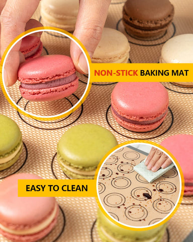 Katbite piping bags enable clean transfers and consistent batter flow.