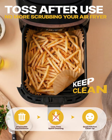 Katbite liners in microwave and oven use for versatile cooking.