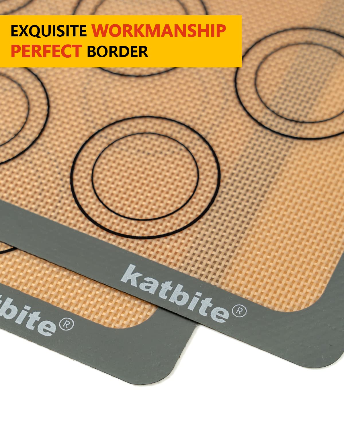 Katbite WACKER silicone mat ensures durable, nonstick performance.