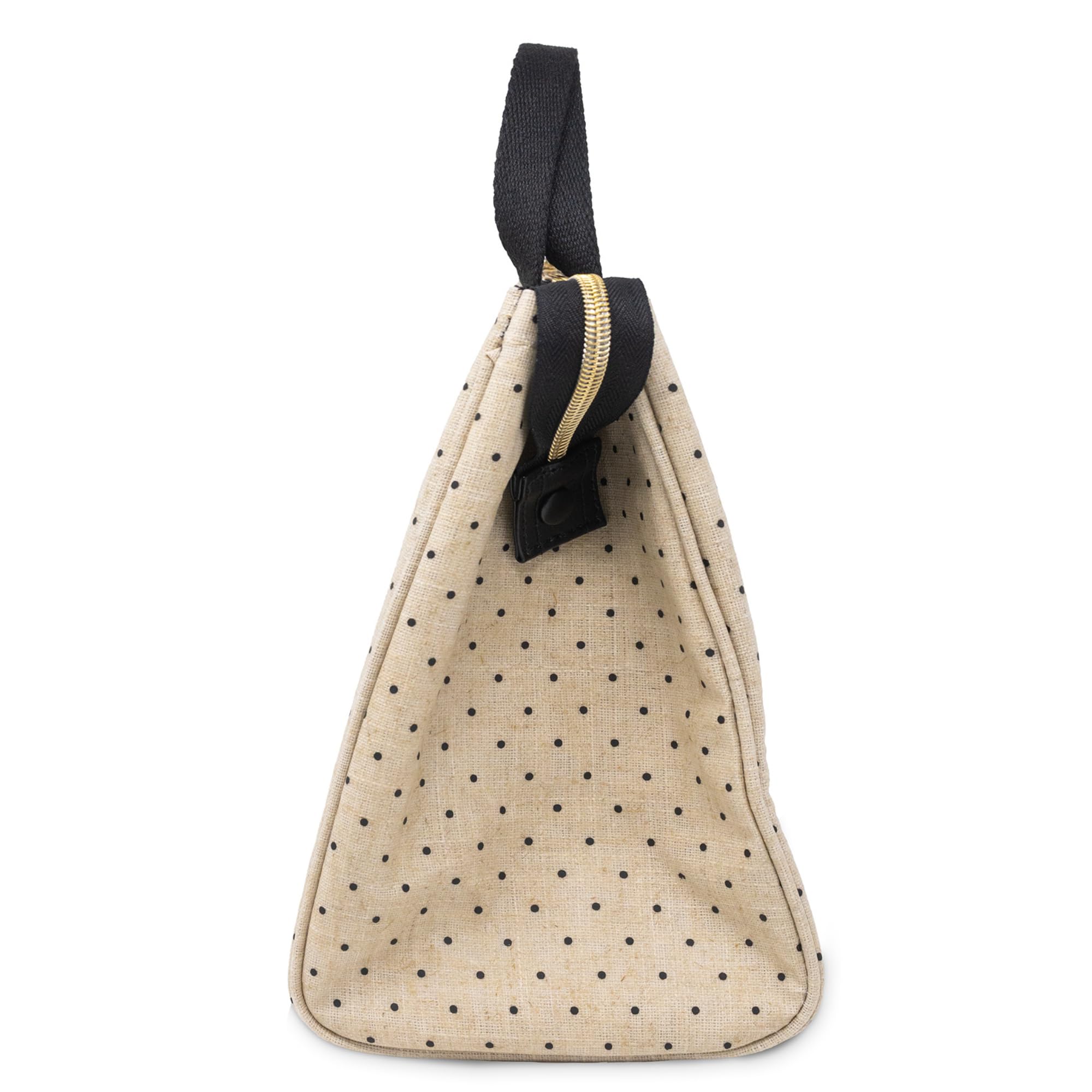 kate spade new york cute lunch bag top zipper keeps contents secure during commutes.