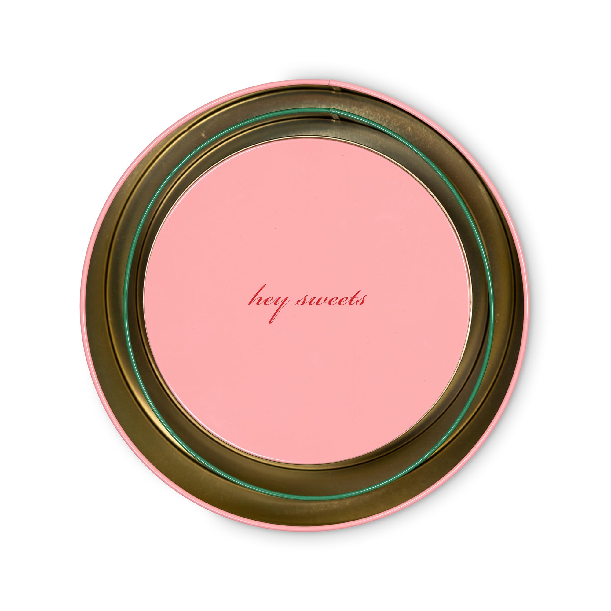 kate spade new york 3-piece nesting tins for organized storage and gifting.