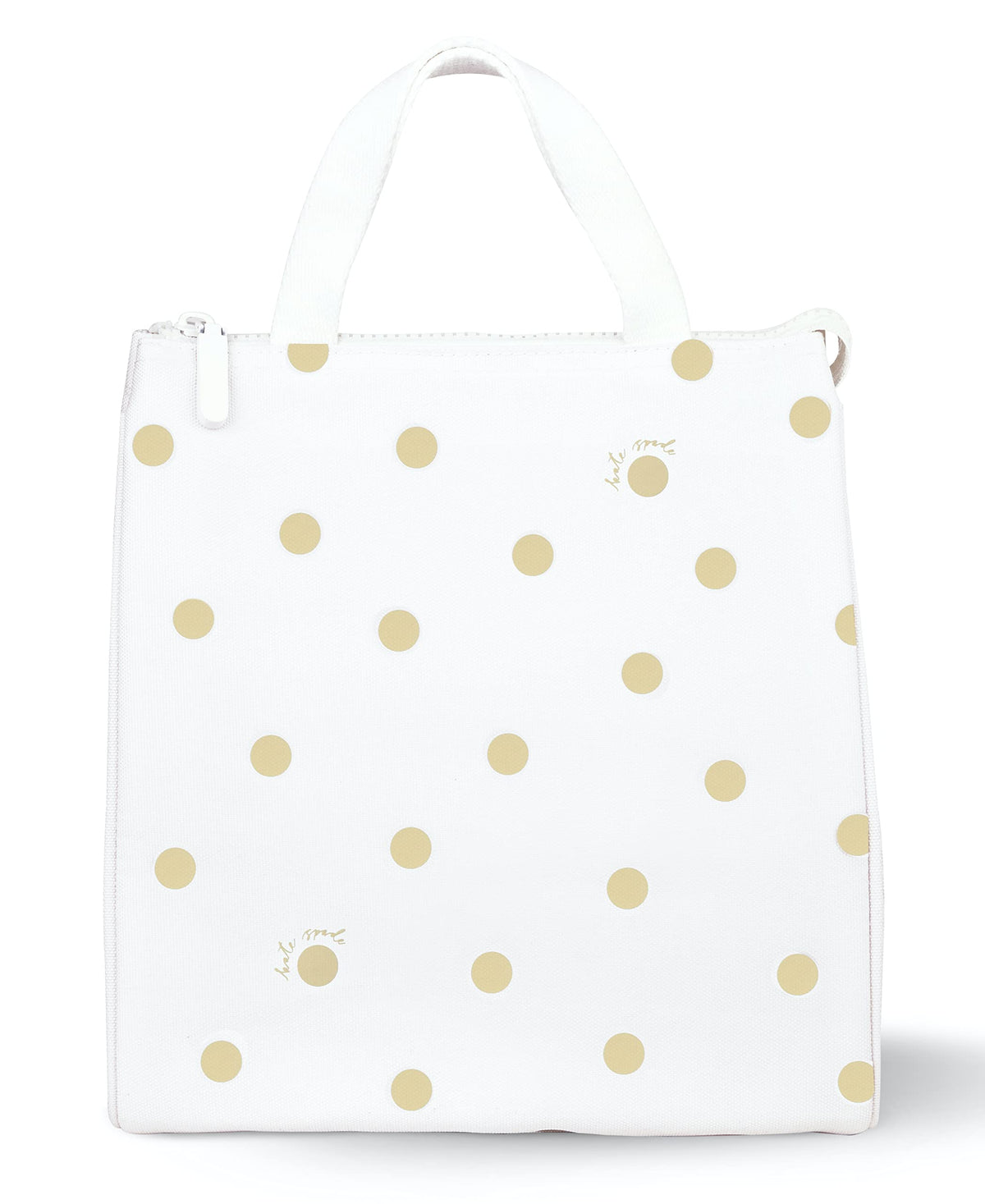 Kate Spade New York lunch tote with secure zip closure for on-the-go meals
