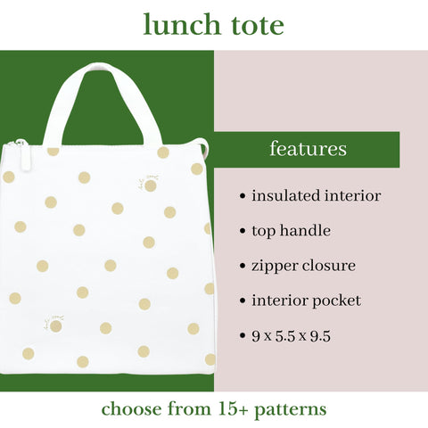 Kate Spade New York lunch tote travel-friendly for easy carrying