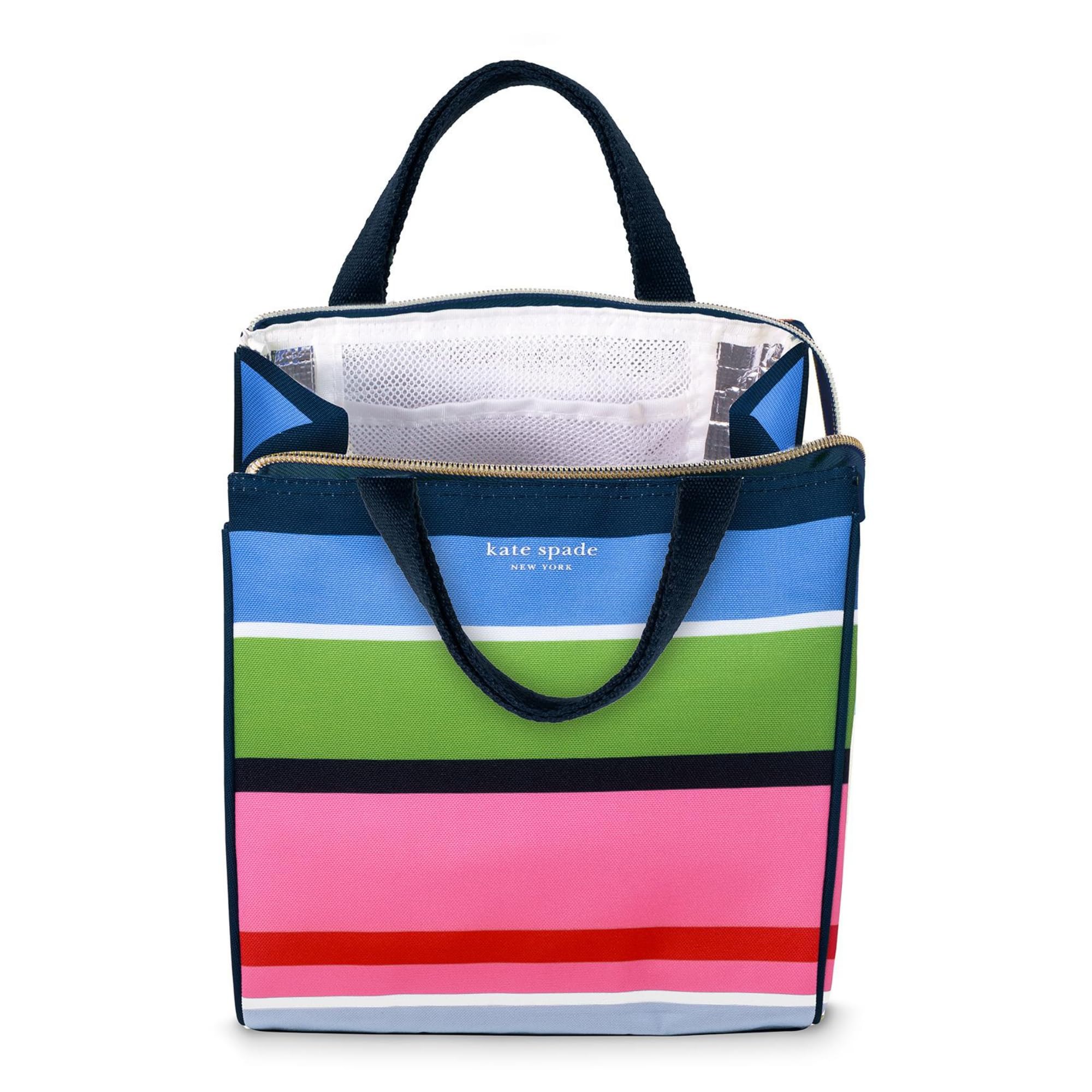 kate spade new york insulated interior keeps beverages cool on commutes