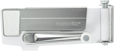Katouigb Swing-A-Way white steel body emphasizes durable, everyday use in the kitchen.