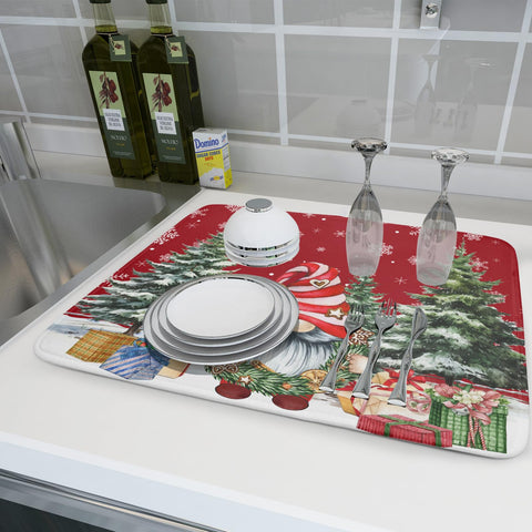 Kawani easy-care drying mat with hanging loop for simple drying storage